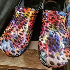 Dansko Shoes Ladies Size 42 US 11/12 Multi Color
